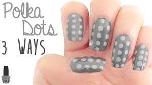 nail art tips 3 ways to make polka