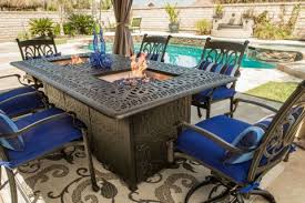New Firepit Dining Table