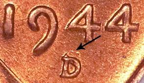 1944 D Lincoln Wheat Penny D Over S Coin Value Prices