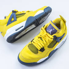 Nike Air Jordan Lightning Yellow Ls Mustard Color Size Us 9 5 Shoes Sneakers