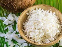 unsweetened coconut flakes nutrition