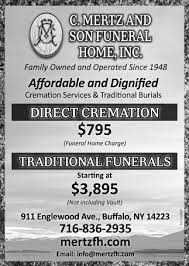 direct cremation c mertz and son