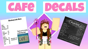 Use these roblox promo codes to get free cosmetic rewards in roblox. Roblox Bloxburg Cafe Sign Id How To Get 40 Robux On Computer