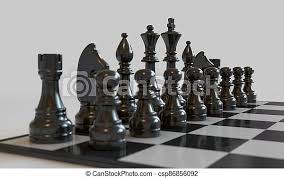 Chess pieces in this unique chess design we use luxury staunton. Chess Board Setup A Regular Chess Set Setup To Begin On A Checkered Board And Isolated White Studio Background 3d Render Canstock