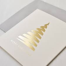 4.8 out of 5 stars 228 hallmark signature boxed christmas cards, gold foil nativity (12 cards and envelopes) Gold Foil Geometric Christmas Tree Card Pack Of 8 Skinny Malink