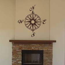 Compass Rose Wall Decal Sticker Graphic