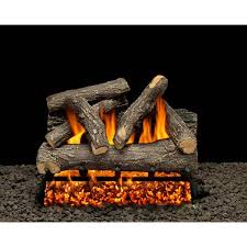 Vented Propane Gas Fireplace Log Set