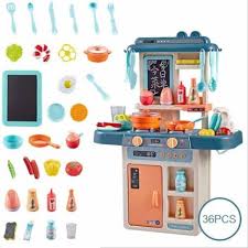 We have a beautiful selection of wooden toy kitchens along with a delightful line of play food. Manvi 36 Pcs Toy Kitchen Sets Simulated Spray Kitchen Toys Kids Kitchen Pretend Play Set Play Cooking Set 36 Pcs Toy Kitchen Sets Simulated Spray Kitchen Toys Kids Kitchen Pretend Play Set Play