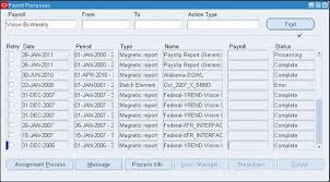 Processing Payroll Guide To Oracle Hrms