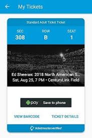 1 Ticket Ed Sheeran 2018 North American Stadium Tour In Seattle On August 25 Ebay