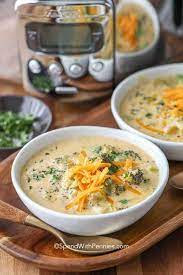 crockpot broccoli cheese soup rich