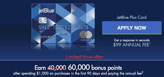 Cardmembers who receive this card as an upgrade from their old amex jetblue credit card have a chance to earn a $100 companion bonus. Big Offer Earn 60 000 Jetblue Points With Limited Time Card Offer Running With Miles