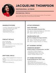 An acting resume template serves as your calling card as an actor along with your headshot. Free Acting Resumes Templates To Customize Canva