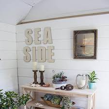 Styling A She Shed With Shiplap Walls