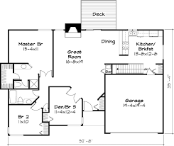 House Plan 51034 One Story Style With