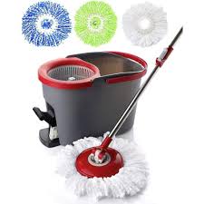 the clean spin mop and bucket