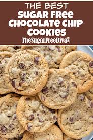 Buy sugar free cookies & biscuits and get the best deals at the lowest prices on ebay! Sugar Free Chocolate Chip Cookies Sugar Free Recipes Desserts Sugar Free Chocolate Chip Cookies Sugar Free Chocolate Chips