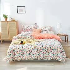 Little Flower Bed Cover Pillowcase