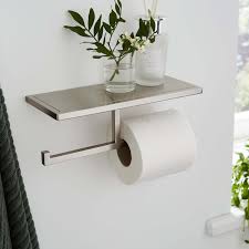 London Toilet Roll Holder And Shelf