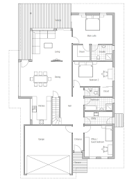 Modern House Plan Ch75 With Classical