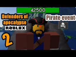 Hit that to open up the redeem. Beating Pirate Event Roblox Defenders Of Apocalypse 2 Youtube
