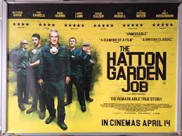 cinema poster hatton garden job the