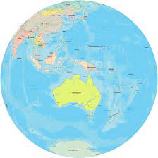 pacific islands maps australia new