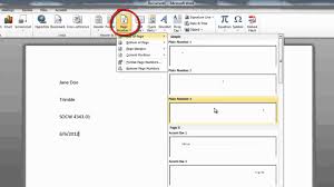 Adding A Header And Page Numbers In Mla Format In Word 2010 Windows