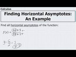 Finding Horizontal Asymptotes