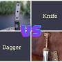 difference between knife and dagger from googleweblight.com