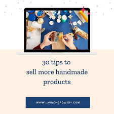 sell handmade 30 tips to sell your