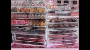 muji makeup organization and storage