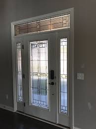 Saratoga Full Glass Front Entry Door
