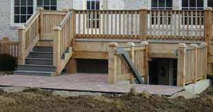 outside stairs to basement best ideas
