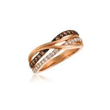 le vian 14k strawberry gold ring