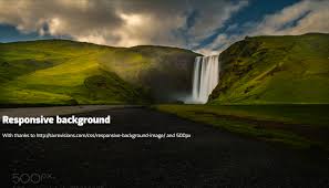 html css background image full screen