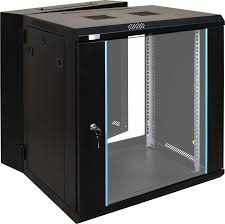 12u rack cabinet double section wall
