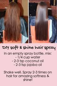 I really like the dove damage therapy line. How To Take Care Of Hair After Temporary Straightening And Keep It Straight Shiny Hair Spray Soft Shiny Hair Hair Remedies