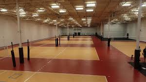 indoor volleyball court flooring