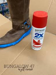 How To Spray Paint Leather Boots