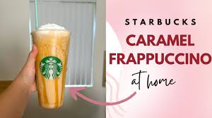 starbucks caramel frappuccino at home