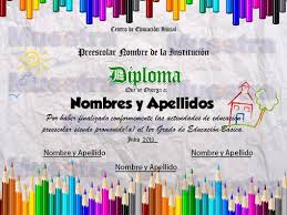 Plantillas De Diplomas Para Editar I Started