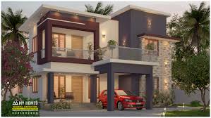 new model house designs kerala 2021 at