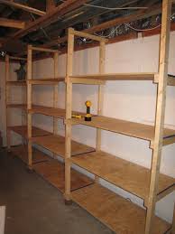 Basement Storage Shelves