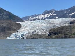 juneau mendenhall glacier and whale