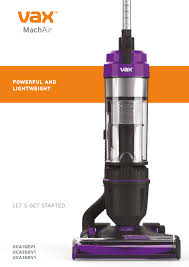 vax mach air energise upright vacuum
