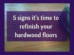 to refinish your hardwood floors