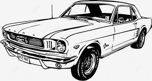 ford mustang vector art png ford