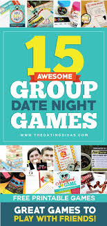 Board games won't do if you're home alone. 99 Adventurous Double Date Ideas Group Date Ideas The Dating Divas Date Night Games Couples Game Night Game Night Parties
