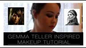 gemma teller morrow inspired makeup
